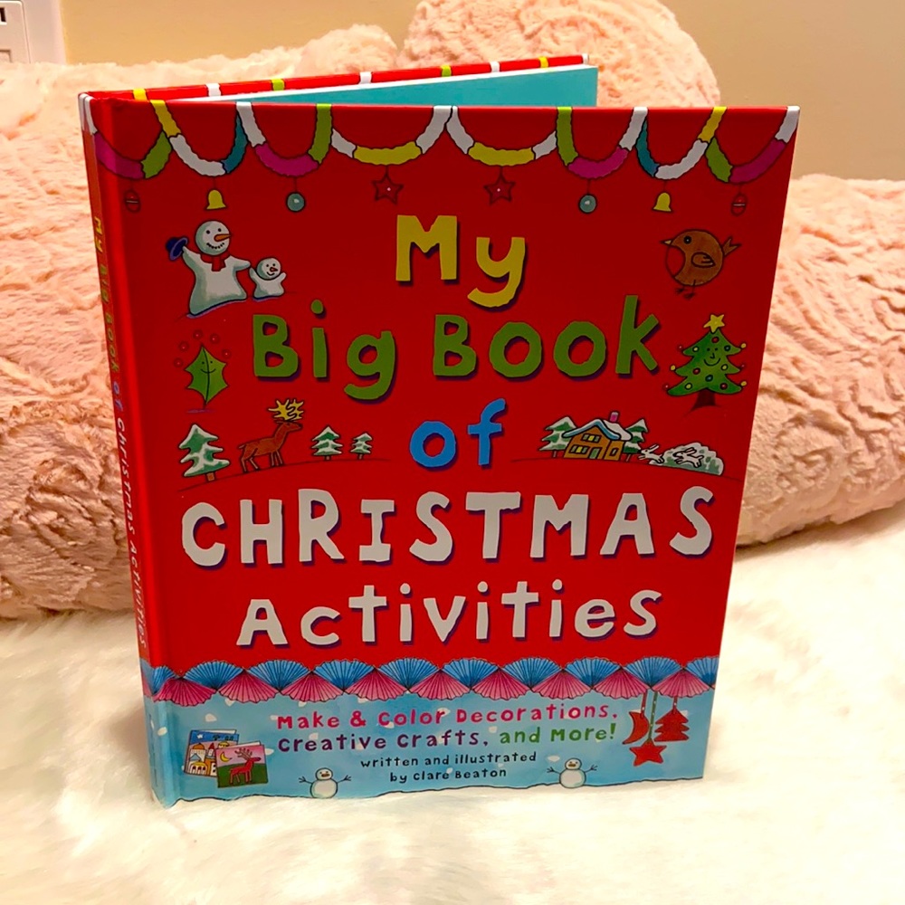 🆕 My big book of Christmas activities activity book.